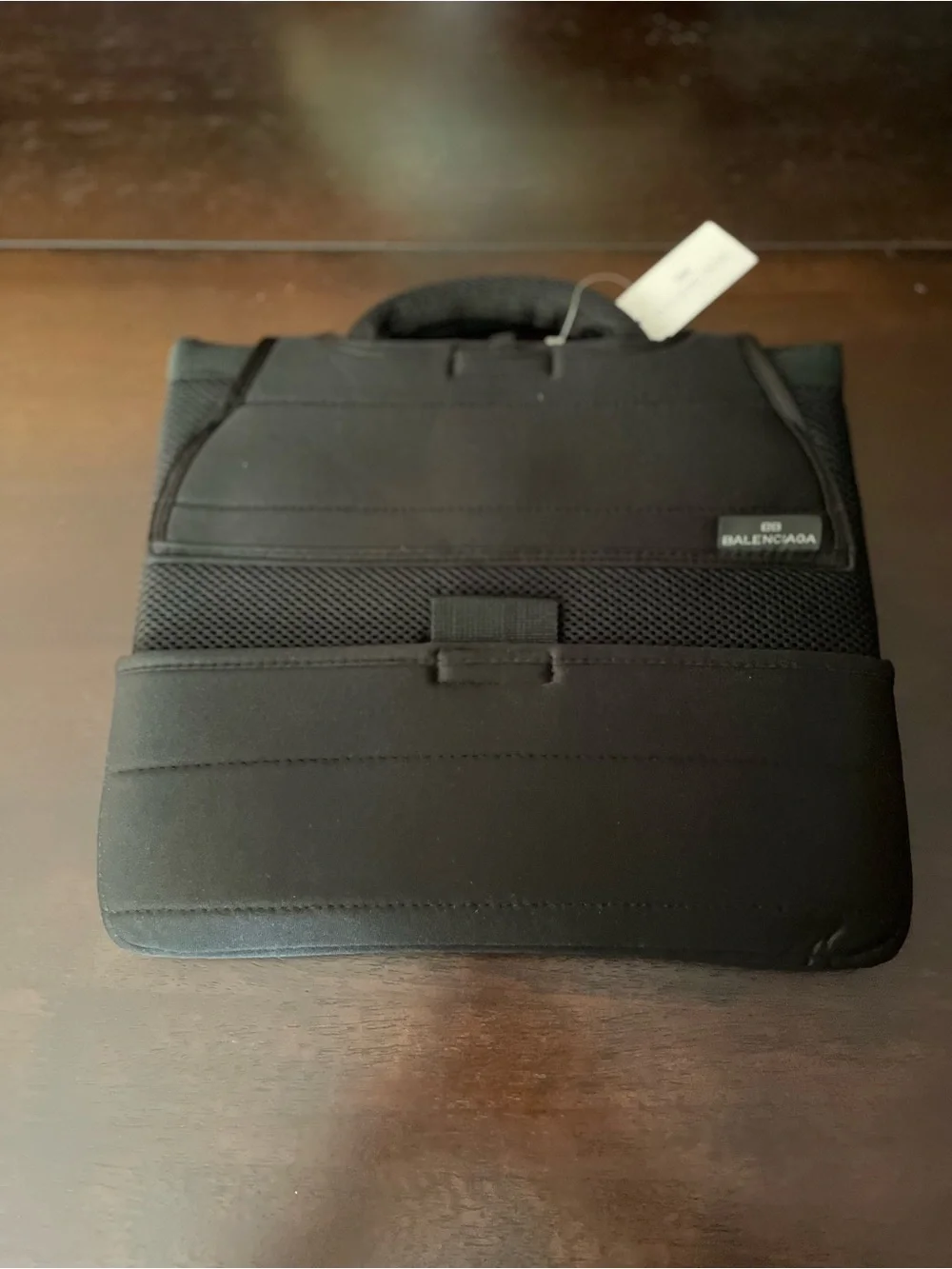 Balenciaga Black Laptop Sleeve Organizer